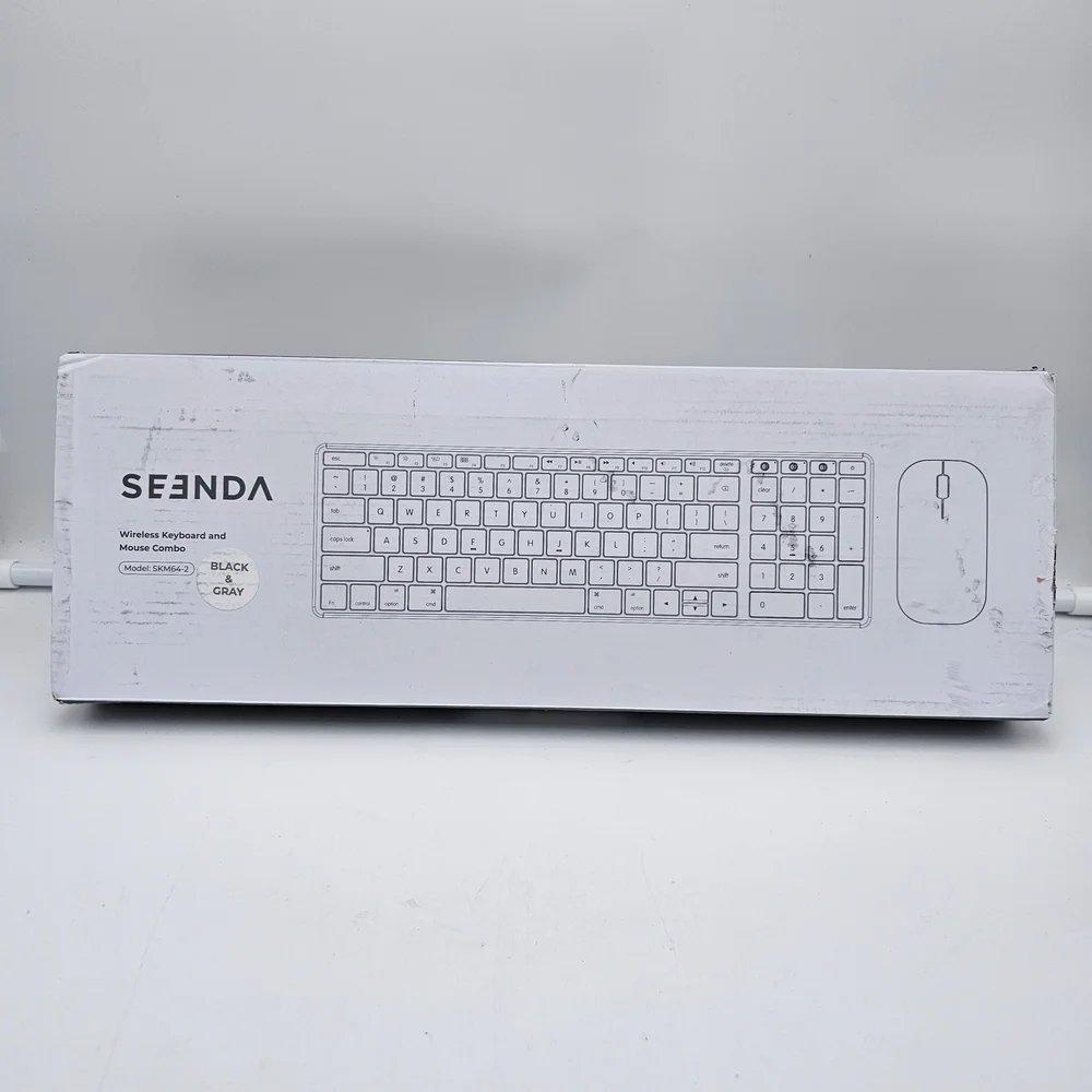 Bluetooth Keyboard & Mouse Combo for Mac Apple Devices – Space Gray New Open Box